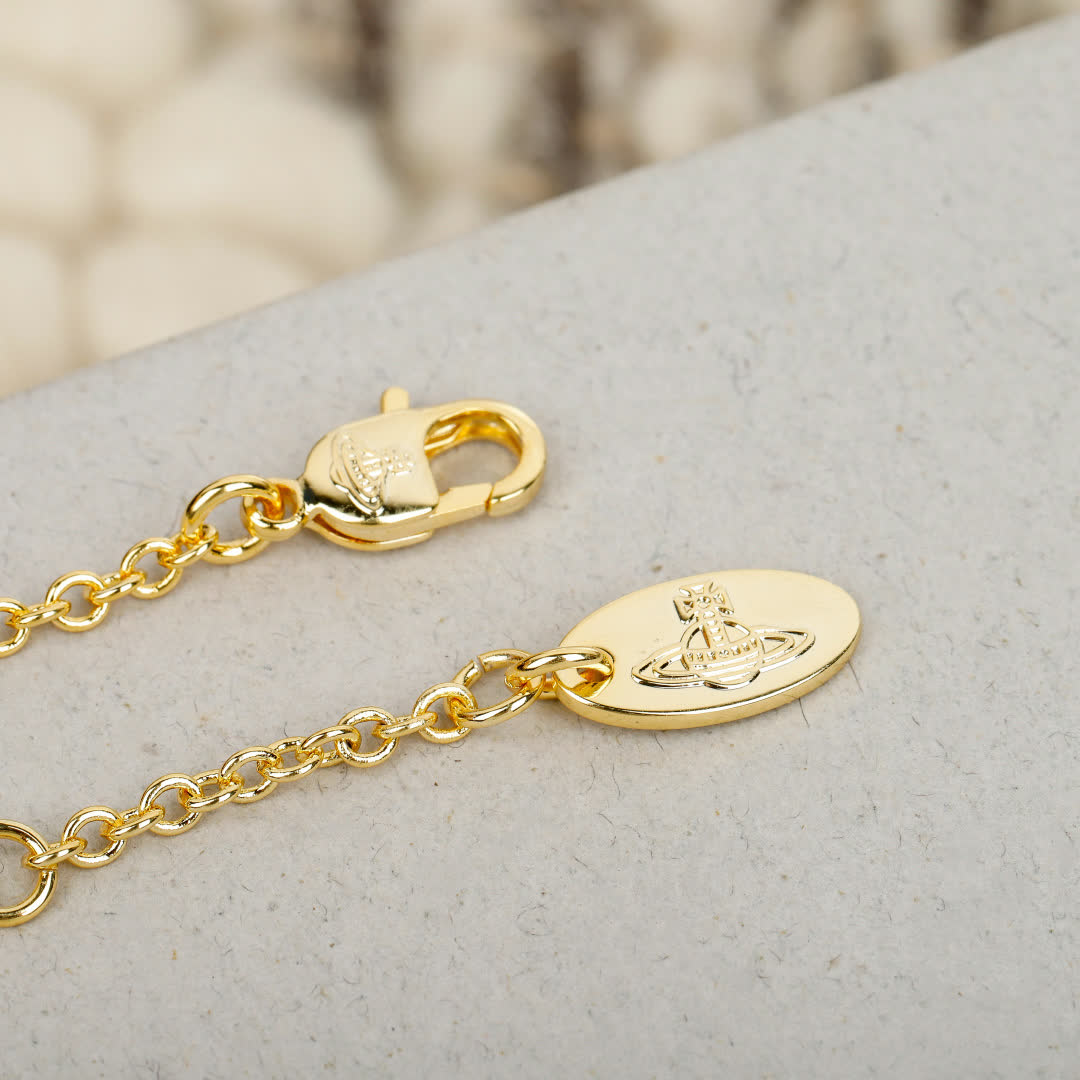 Vivienne Westwood Gold Chain with Sheep Charm